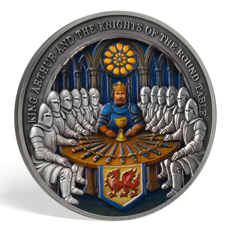 Knights' Roundtable Knights Templar Challenge Coin