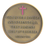 Christian Protective Shield Religious Prayer Challenge Coin