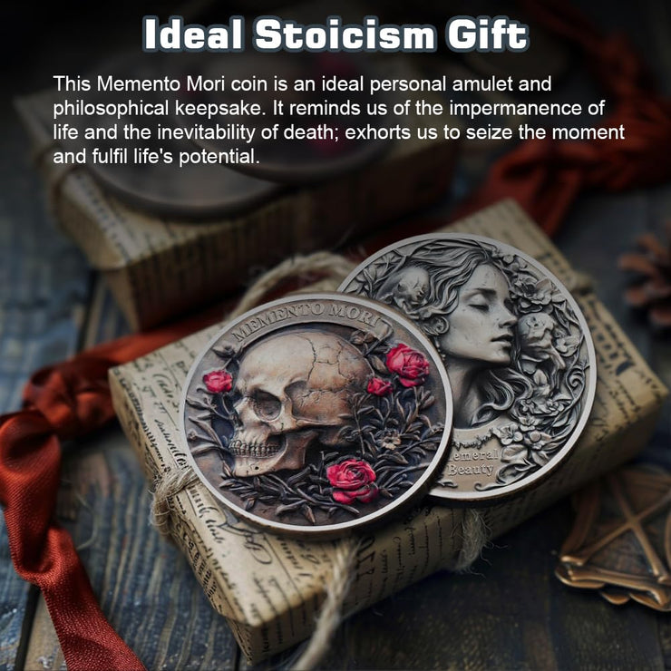 Remembrance of Life Memento Mori Coin
