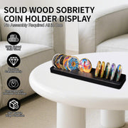 Solid Wood AA Coin Holder Display