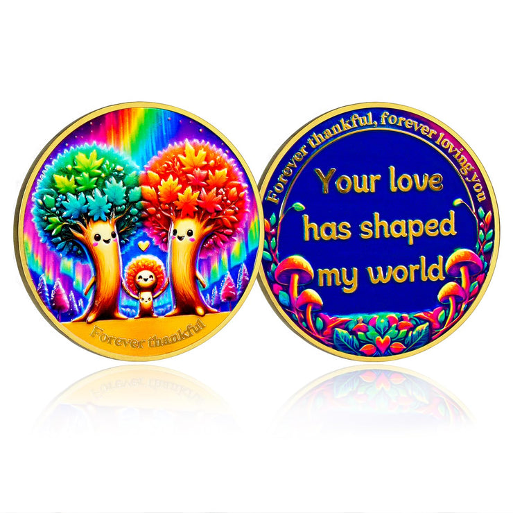 Meaningful Family Keepsake Forever Thankful Coin
