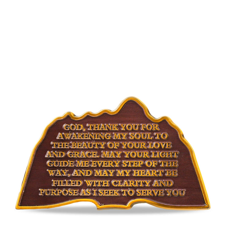 Book of Illusions Mountain Sobriety Coin