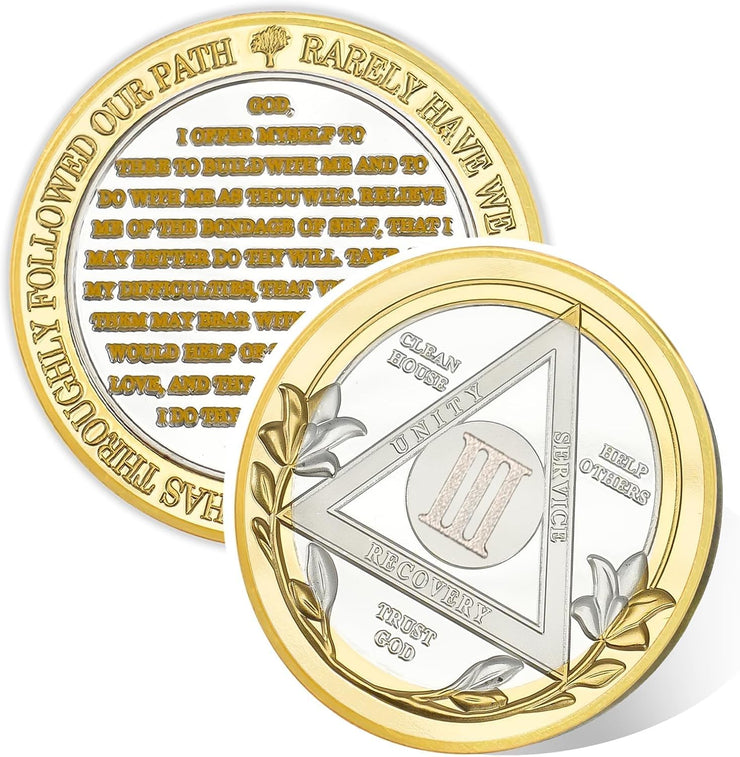 Victory Path 1-5 Year Sobriety Coin