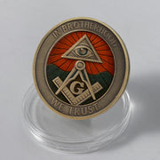 Fidelitas Veritas Fiat Lux Masonic Commemorative Coin