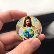 God Loved The World John 3:16 Verse Christian Challenge Coin