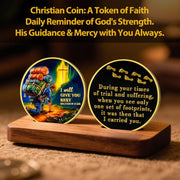 Tokenara Christian Challenge Coin for Men Women
