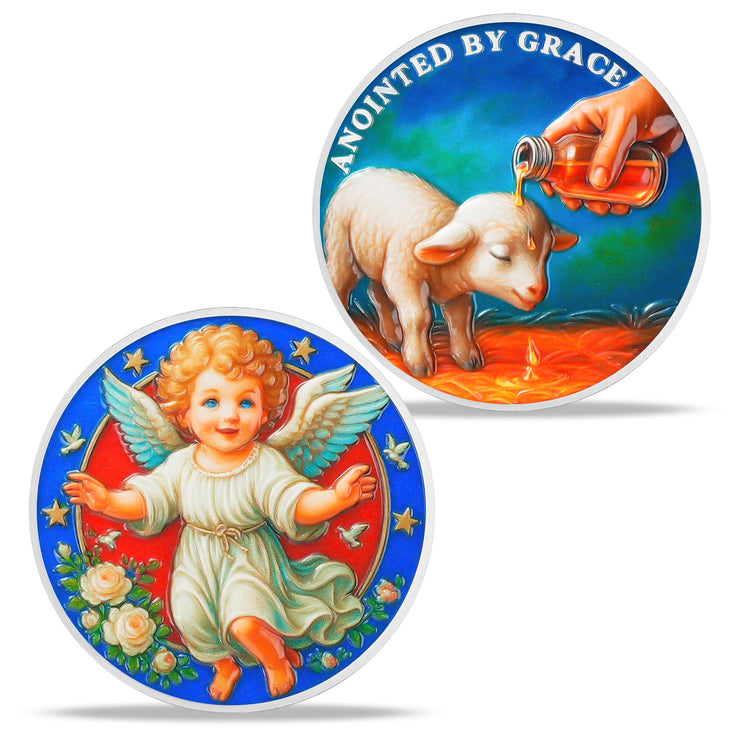 Anointed Lamb Religious Coin