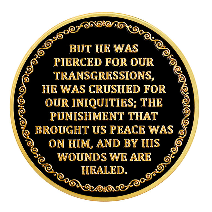 Tears of Redemption Challenge Coin Religious Coin