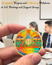 One Day at a Time Soberity Coin