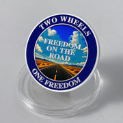 Freedom Motorcycle Challenge Coin