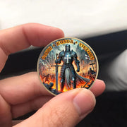 Faith, Honor, Victory Knights Templar Challenge Coin
