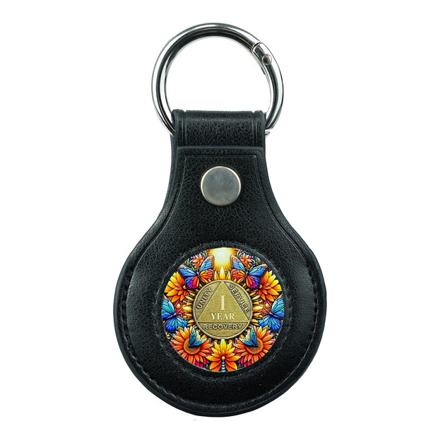 Leather Keychain