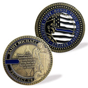 Police Officers Prayer Challenge Coin