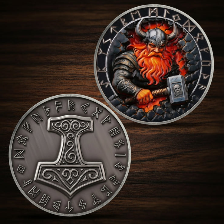 Imasoner Viking Thor's Hammer Coin