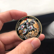 Knights Templar Challenge Coin