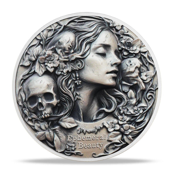 Remembrance of Life Memento Mori Coin