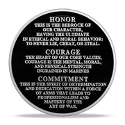 Marine Corps Core Value Challenge Coin