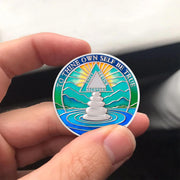 Recovery Coin for Alcoholics and Narcotics Anonymous Symbol of Strength, Courage