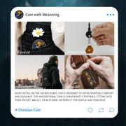 Wings Like Eagles Christian Challenge Coin