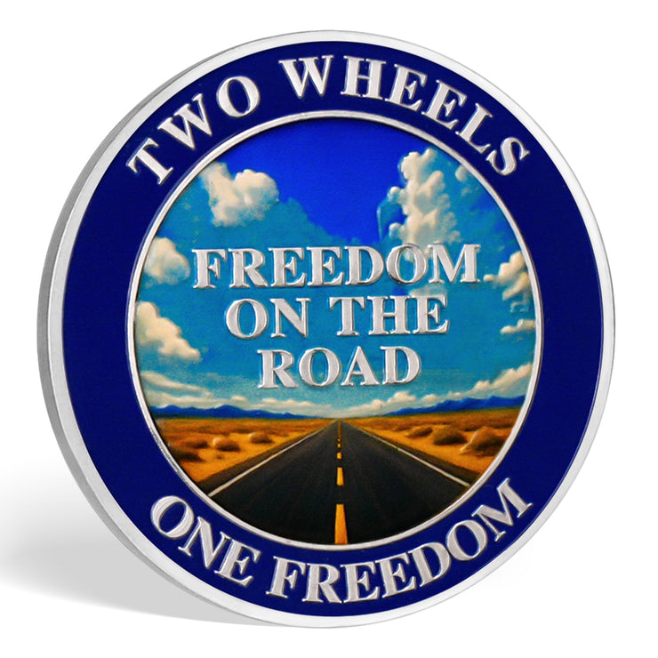 Freedom Motorcycle Challenge Coin