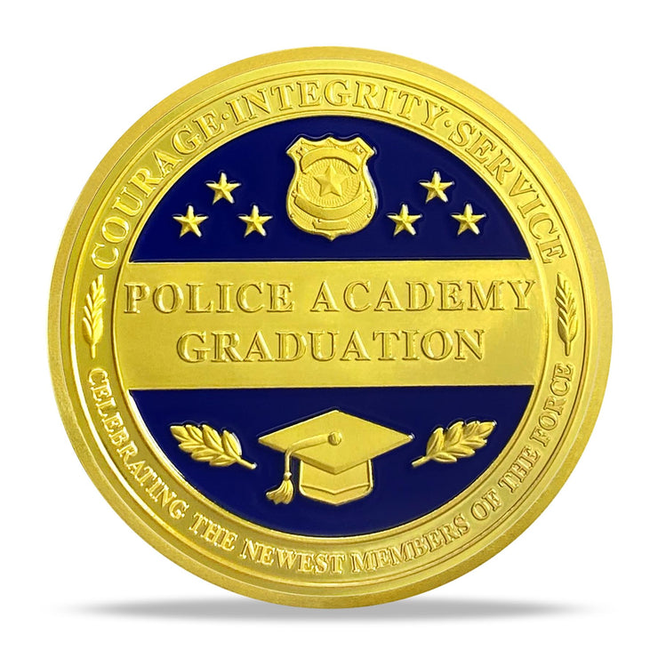Police Graduation Gifts Coin