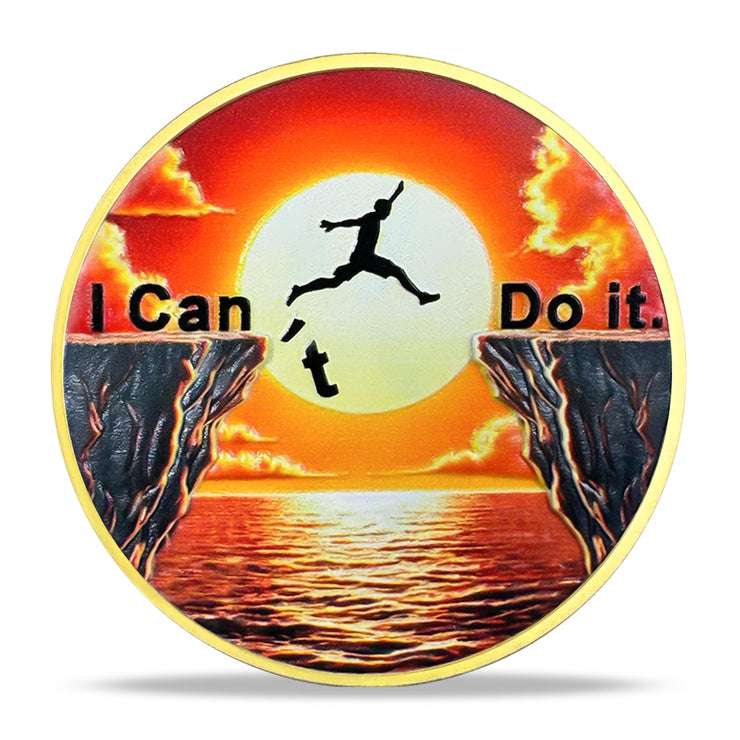 I CAN Motivational Challenge Sobriety Coin