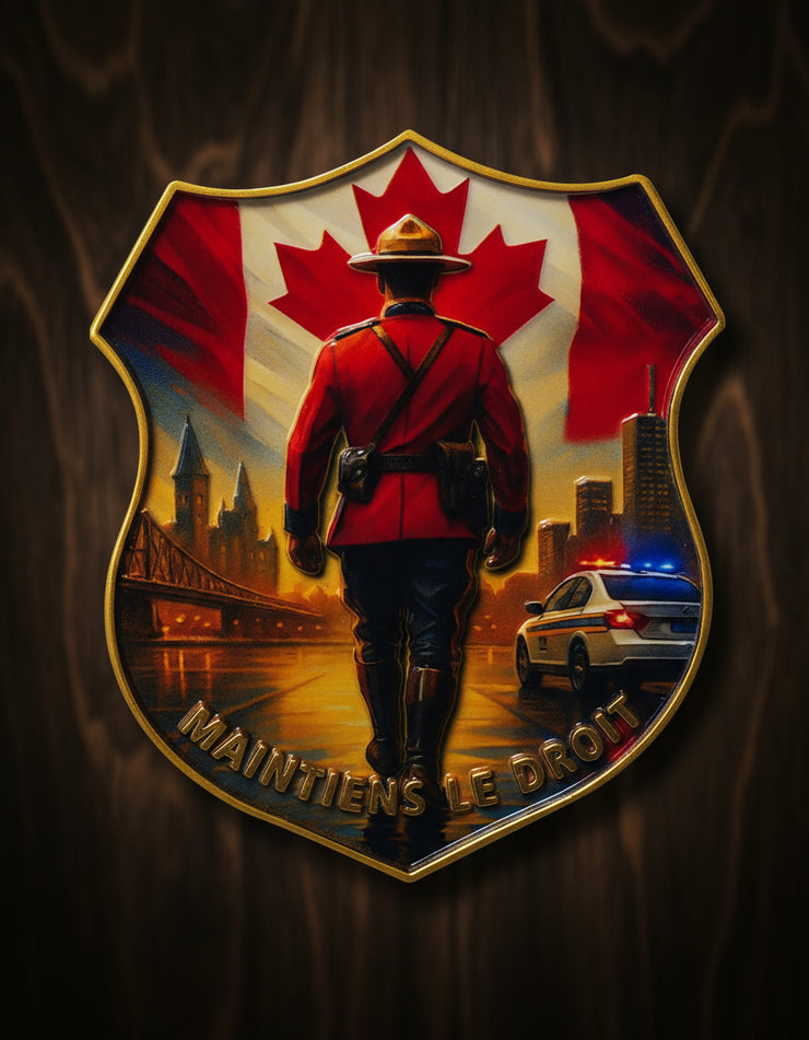 Canadian Police Challenge Coin
