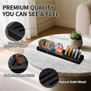 Solid Wood AA Coin Holder Display