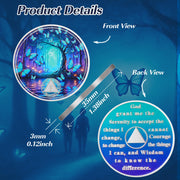 Personalized Butterfly Forest Sobriety Coin