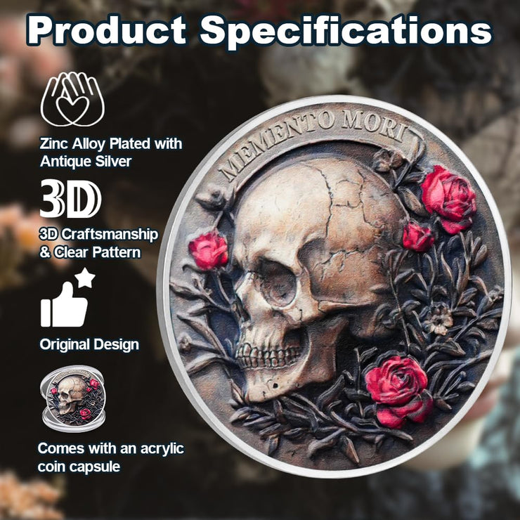 Remembrance of Life Memento Mori Coin