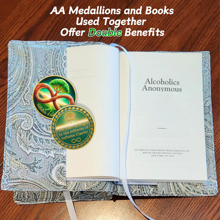Addiction Recovery Infinite Growth Tree of Life Sobriety Coins