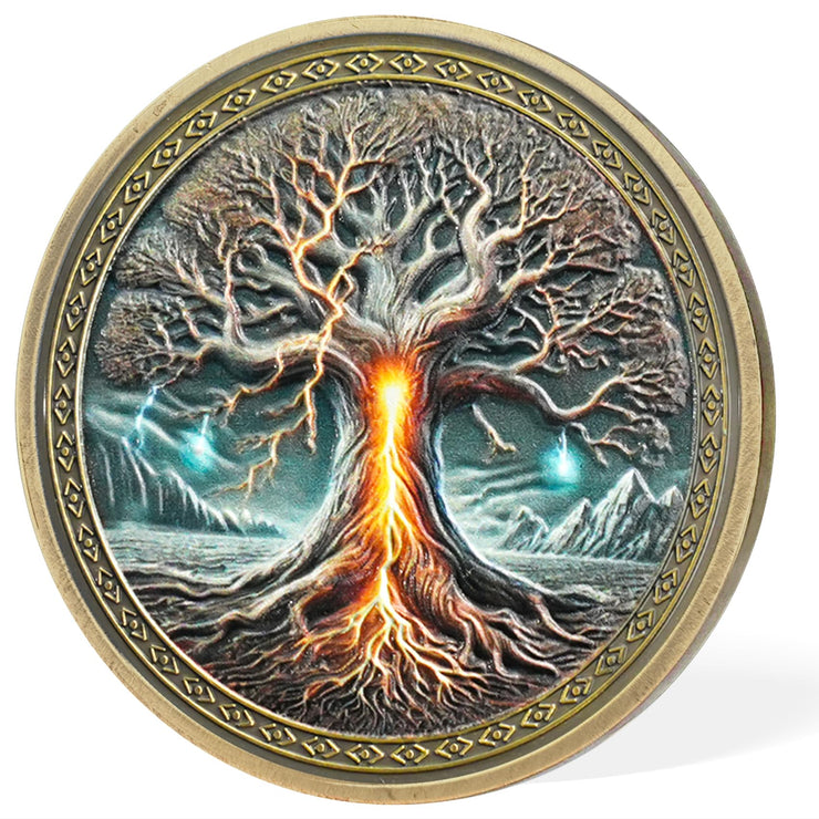 Viking Warrior Viking Yggdrasil Coin
