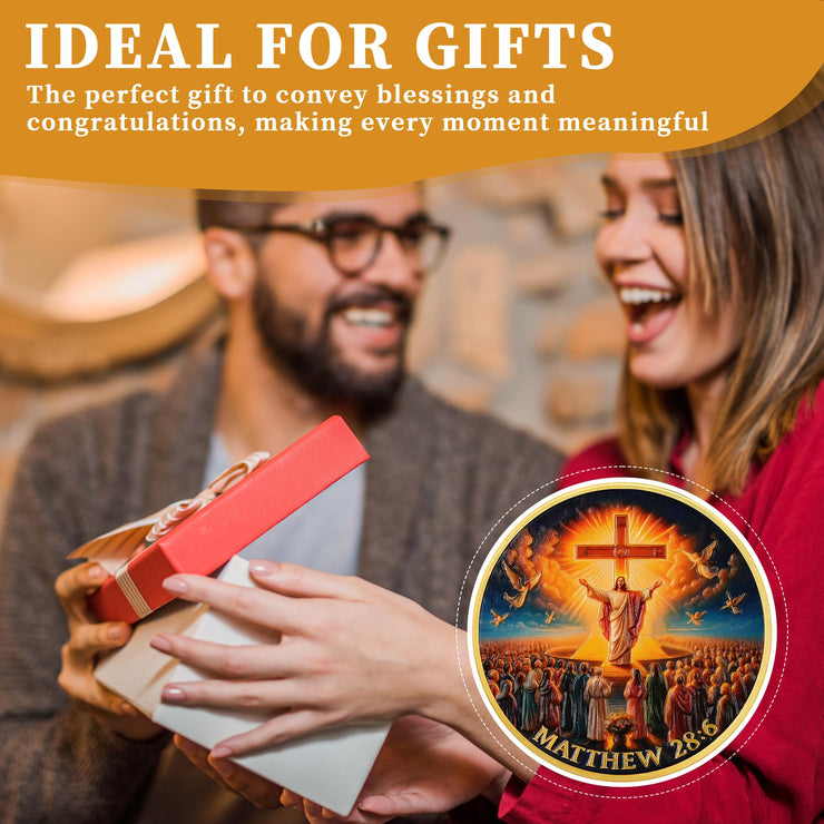 Jesus Religious Challenge Coin