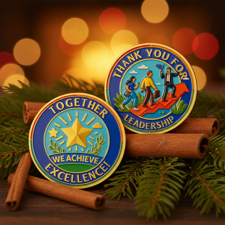 Freemasoner Leadership Challenge Coin