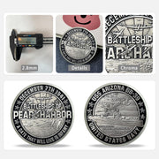 AtSKnSK USS Arizona Remember Pearl Harbor Challenge Coin Memorial Coin