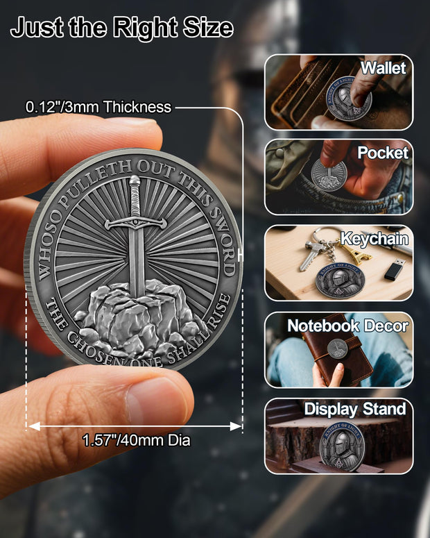 Knights Templar Challenge Coin