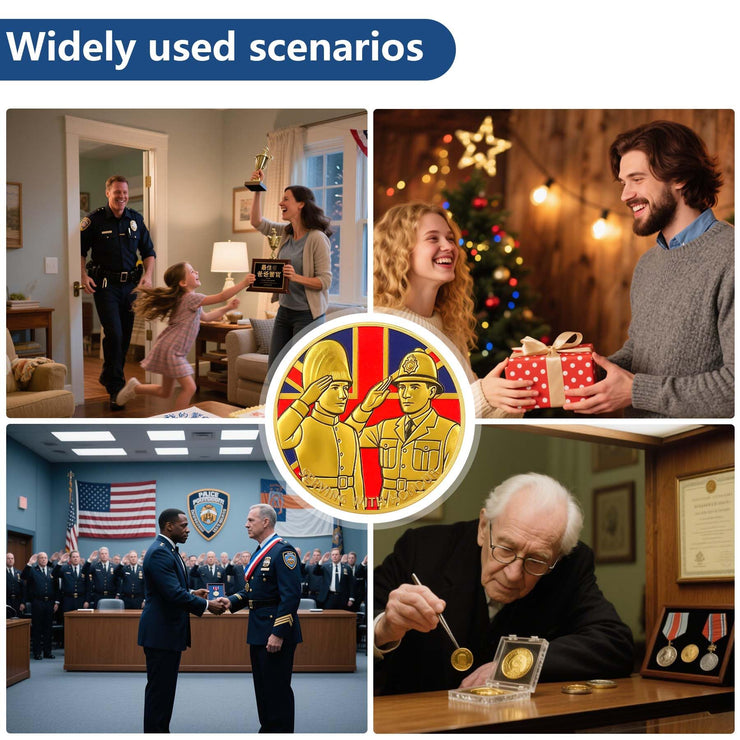 Police Dog Challenges Coin Police Challenge Coins