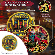 Unique Roulette Casino Lucky Coin