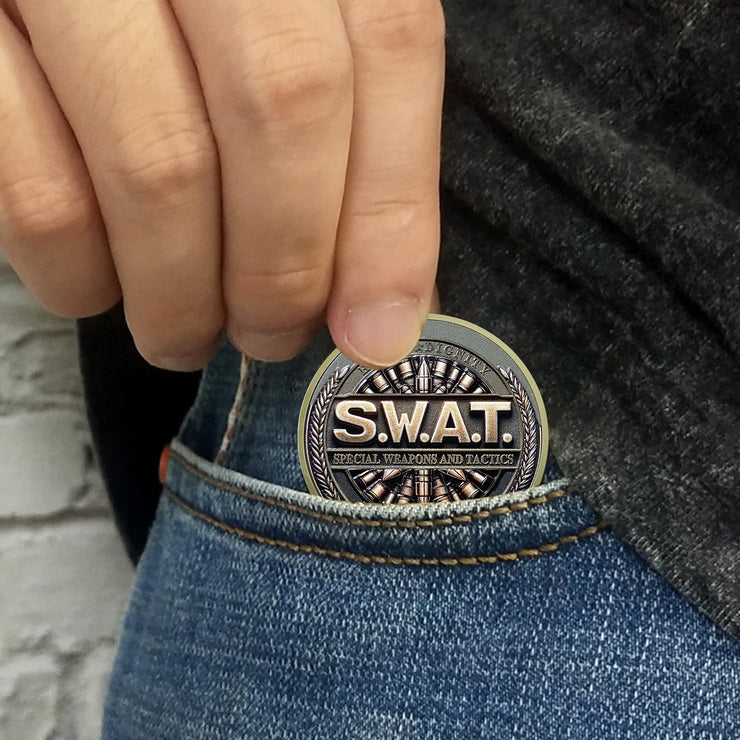 Saint Michael Police Prayer Coin