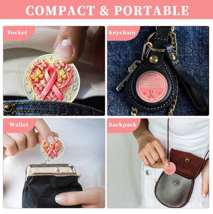 Breast Cancer Survivor Inspirational Recovery Coin