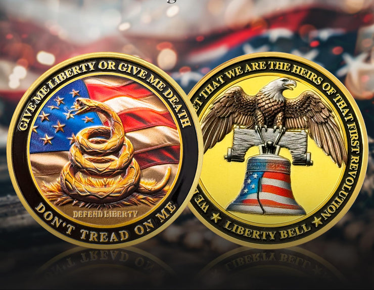 United States Liberty and Independence Veterans Challenge Coin
