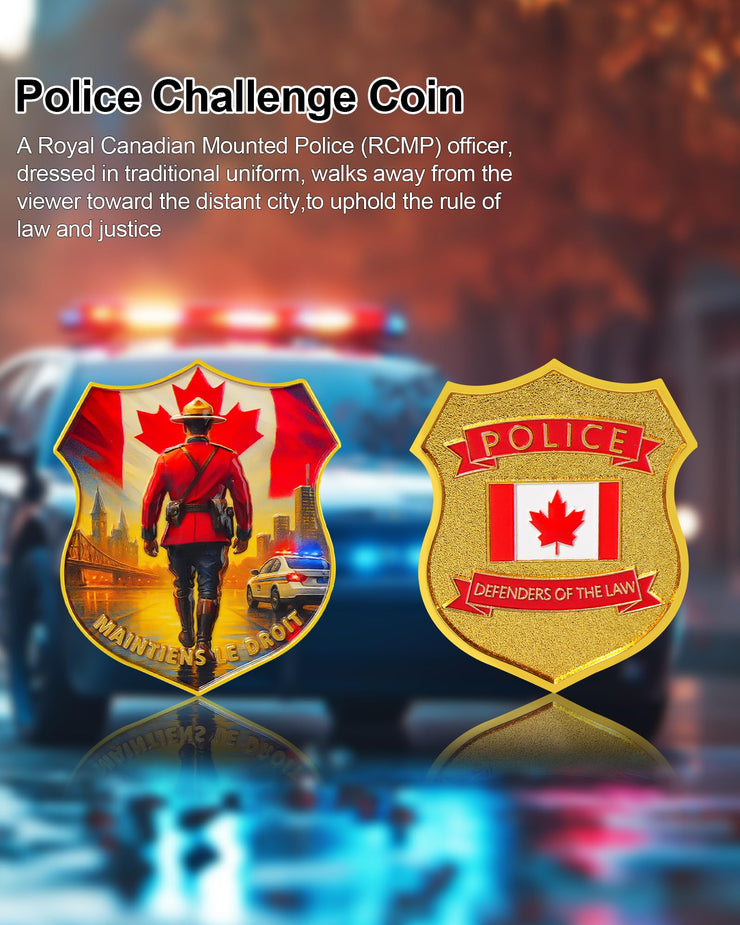 Canadian Police Challenge Coin