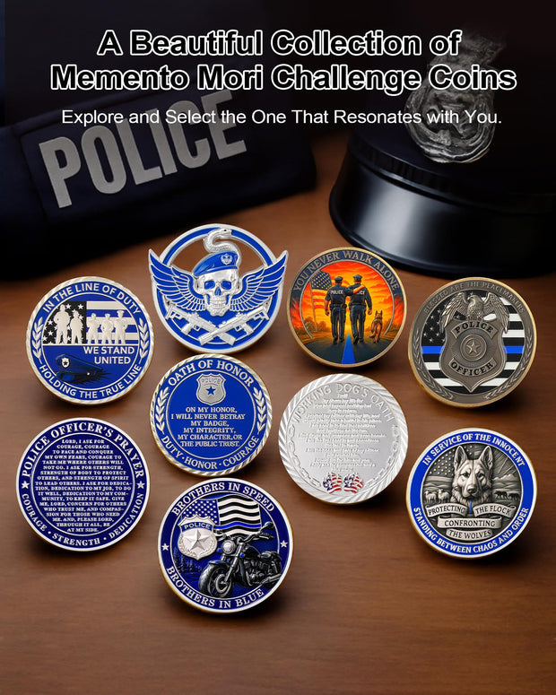 Working Dog Memorial Police Coin