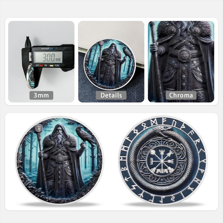 Freemasoner Viking Norse Mythology Challenge Coin