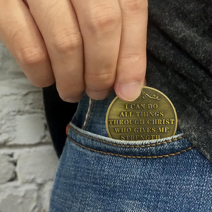 Knight Templar Christian Challenge Coin