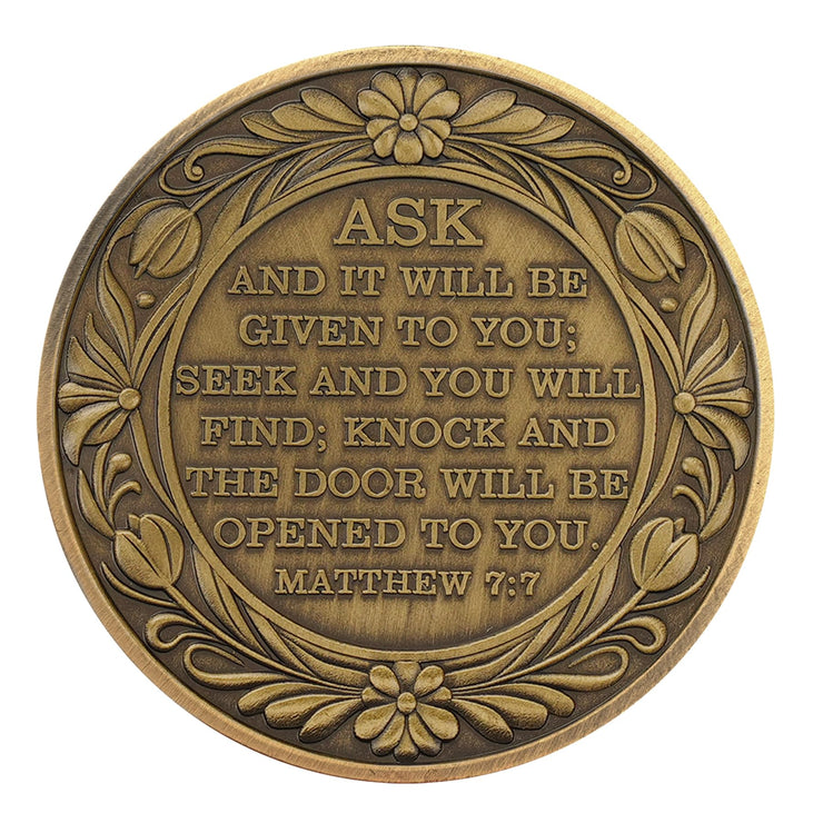 The Gate of Peace Christian Challenge Coin