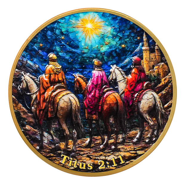 Three Oriental Doctors Prayer Christian Challenge Coin