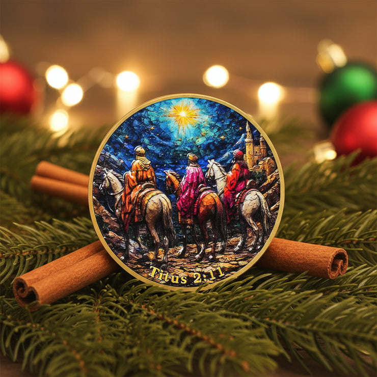 Three Oriental Doctors Prayer Christian Challenge Coin