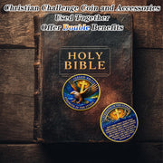 Wings Like Eagles Christian Challenge Coin