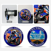 Freedom Motorcycle Challenge Coin